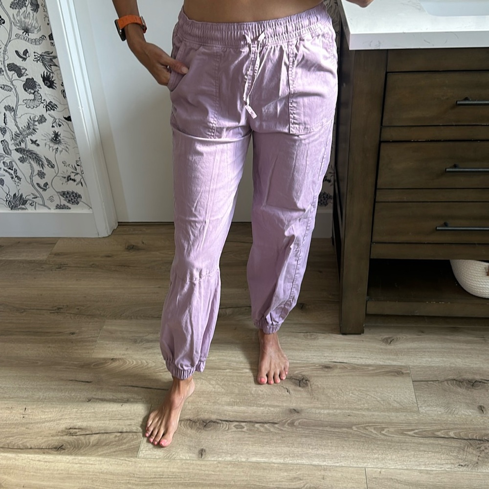 High rise joggers - size small